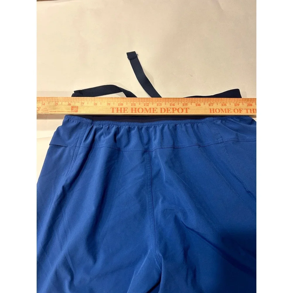 Lululemon Mens Running Shorts Athletic Workout Training‎ Activewears Blue 7